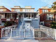 This is a beautiful 2 Story semi-detached house nestled in a desirable neighborhood of East Flatbush. This is newly renovated, and currently set up as one family. This home provides spacious living, with both the first and second floor (duplex) offering 3 bedrooms, 1 full bath and 1 half bath, an eat-in kitchen, a formal dining room and a large living room. The ground floor offers versatility to accommodate various living arrangements, catering to a wide range of preferences and lifestyle needs. It comes with 2 bedrooms, living room space with a separate kitchen and a full bathroom with an access from the front or backyard. It also has a separate laundry room. All appliances are brand new and ready to go. Outside, you&rsquo;ll find a shared driveway leading to a private garage. Nearby amenities Public Transportations:  - Bus: B46, B7, B8, B47 Schools:  - Samuel J. Tilden High School - I.S. 285 Meyer Levin Junior High School - K763 Brooklyn Science and Engineering Academy - Brooklyn Public Library - Rugby Branch - Public Playgrounds Hospitals:  - Kings County Hospital - Brookdale University Hospital & Medical Center Don&rsquo;t miss out on this incredible opportunity., Additional information: Green Features:Insulated Doors