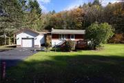 Listen to Abe Wood Brook from the back deck of this two bedroom Roscoe home. House is ready to be lived in and with some updating and personal touches can be a great retreat. Garage is attached to the house with a breezeway and has a pit to maintain your vehicle. Additional space in the basement, currently being used for a billiard room, along with a sauna and freezer. Wood floors in the living area. Less then ten minutes from fly fishing (Trout Town USA), two golf course, state land and lake. Just over two hours from NYC.