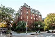 The fabulous historic Chateau Apartments designed by Andrew J. Thomas built in the 1920&rsquo;s is one of the largest complexes is in the Heart of the Jackson Heights Historic District and this charming unit comes with architectural details beyond your dreams. When you enter the apartment and walk into the foyer, within a few steps you can see the original hearth of their woodburning fireplace. The living room with 9&rsquo; high ceilings. The amazing natural light can be experienced most of the day with east, west, north and south sun exposures. This unit is on the 2nd floor of a 5-story building. The primary bedroom has built-ins with an ensuite bathroom and great closet space. And if needed, this huge bedroom could be a divided, returning this unit to a four-bedroom apartment. The second bedroom can also be used as a study or an office. The third bedroom has a built-in murphy bed along with extensive storage. Oak hard wood floors in the living and dining rooms and beneath the carpet in the bedrooms. The main bathroom is fully renovated. The kitchen has been recently renovated with all updated appliances and the dining room is perfect for entertaining. The architectural details are unique, and your new home is just steps away from Paseo Park, the largest Open Street in NYC. The Old-World Charm of the Chateau continues into their private garden with benches and mature trees. The garden has been recently restored. A private storage bin is included with unit and the super is on premises. Flip tax of 1% is paid by the buyer at closing. There is an ongoing $200 monthly assessment. 30% down payment required. Pets and subletting ARE NOT ALLOWED.