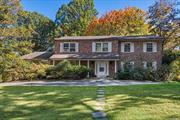 Step into a time machine and prepare to be transported back to the groovy &rsquo;70s with this sprawling Colonial in Roslyn Harbor. Sitting pretty on a full acre, this 5-bedroom, 4.5-bath home is an absolute blast from the past-so retro, you&rsquo;ll swear you&rsquo;ve stumbled onto the set of The Brady Bunch. Featuring a shag-carpet-worthy den, formal dining room perfect for fondue parties, and even a first-floor secondary primary suite for anyone who wants their own retreat. While the avocado-green kitchen and wood-paneled walls might make you want to break out the bell-bottoms, this original home is just waiting for a makeover. Imagine ditching the 70&rsquo;s vibes and transforming this home into a modern masterpiece that still nods to its vintage roots. The large entryway and spacious layout give you plenty of room to reimagine and make it your own. This home is the perfect fixer-upper, with tremendous potential. HOME SOLD AS IS.