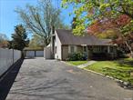 This five-bedroom, three-bathroom home has a finished basement with an outside entrance and features two finished rooms, which can also be used as additional bedrooms. This remarkable find includes a huge detached two-car garage and a separate tool shed. This is a one-family home that also has a legal side apartment for a larger family or a rental income! Close to all- must see!