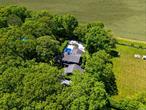 Down a long private driveway 359+&rsquo;, sits a charming split level ranch, with amazing views and privacy overlooking 100acres of farmland. The interior house boasts 3504, sf above ground and a partially finished basement/rec room. The 3 primary suits are all in different wings of the house offering the most amount of privacy. The unground vinyl pool is salt based and heated. outdoor shower and 1/4 bbc. Buy as is or make it your own., Additional information: Appearance:good, Interior Features:Guest Quarters, Lr/Dr, Marble Bath
