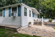 Charming Mattituck Cottage Now Available for Year Round Enjoyment! Fully updated, this one bedroom, one bathroom home has vaulted ceilings, a spacious eat in kitchen and living room. Cottage has it&rsquo;s own private backyard perfect for entertaining or relaxing. Water views from across the road, near Mattituck shopping district and beloved Veteran&rsquo;s Beach Park. Rental Permit #0404