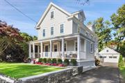 Welcome to 39 Palisade Road, Rye a beautifully renovated and expanded colonial in a fabulous in-town location, offering unparalleled proximity to schools, the train station, and vibrant downtown Rye - walk to all. The home was completely renovated in 2017 and expanded in 2024. Prepare to be blown away. This home is a must see! The charming front porch that is perfect for morning coffee invites you into a home that features a modern eat-in kitchen, complete with sleek stainless steel appliances, a stylish white design, a large center marble island with counter seating, and a built-in banquette surrounded by windows. Adjacent to the eat-in kitchen, you&rsquo;ll find a dining, living or playroom a dedicated office and a spacious family room with a gas fireplace and sliding doors leading to the deck. A mudroom with custom built-ins, a walk-in pantry and a powder room with designer wallpaper add to the functionality and beauty of the main floor. The second floor hosts the primary suite, complete with a large custom walk-in closet, a new en-suite bathroom boasting double sinks, a soaking tub, and an oversized marble rain shower. Two additional bedrooms and a nursery/office share a new hall bath with a double vanity. You will also find a spacious laundry room with a sink. Need extra space? The third floor offers two more bedrooms, another new full bathroom, and a versatile recreation room ideal for play, exercise, or relaxation. Outside, enjoy a deck and patio, perfect for entertaining or unwinding after a long day. New windows and high ceilings throughout. For extra convenience and storage, there is a new 2-car detached garage with storage above. Location is everything! Walk to all. Take a short stroll, half a mile to town for dinner and ice cream, the train station, highly-rated Midland School, Rye High and Middle School, Nursery schools, Rye YMCA, the Rye Art Center, the Rye Nature Center, Rye Recreation with Tennis and Pickle Ball courts, playground, skate park, food trucks & concerts in summer ... Enjoy all that Rye has to offer; Parks, Beach, Marina, Rye Golf Club, a quaint downtown, and many restaurants. Additional Information: ParkingFeatures :2 Car Detached,