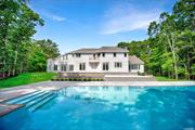 This exquisite, newly renovated 7, 900 sq. ft. home, originally crafted by Forst & Silverblank, is the epitome of luxury living with a complete modern transformation. Nestled on a serene 3-acre lot just off Deerfield Road, the property features a heated gunite pool by Tortorella and boasts a prime location minutes from Sag Harbor, Water Mill, Bridgehampton, and Southampton. Inside, the main level showcases Italian craftsmanship at its finest, with custom-made Italian flooring throughout and a designer kitchen equipped with premium Italian appliances, including a double oven. The six spacious bedrooms and six beautifully appointed bathrooms are adorned with Italian tile, and the primary bathroom offers the ultimate retreat with heated floors and a steam shower. The first level elevates relaxation to new heights, featuring a Finnish sauna, steam shower gym, and a 10-foot ceiling that enhances the expansive feel of the space. Outside, blue stone surfaces define the outdoor living areas, perfect for al fresco dining and relaxation. The home is prewired as a smart home, offering integrated controls for sound, internet, lighting, music, and thermostat, ensuring modern convenience and effortless living. The property also features a fully equipped mechanical room with two Navien water heaters and a Lutron system, supporting the home&rsquo;s advanced infrastructure. Completing this transformation is an all-new septic system, water well, roof, and shingles, making this home as close to new construction as it gets. With impeccable attention to detail and top-tier amenities, this residence is a rare opportunity to experience luxury living in a tranquil Water Mill setting.