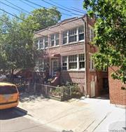 3 Family large brick house on a 33x100 Lot and adjacent 20X100 Lot with a parking garage selling together. Zoning is R5D. The property is in the heart of Woodside, next to Roosevelt Ave. Property size is 29X52, 3rd floor has Three Bedroom, LR, DR, Eik, Full bath, Enclosed veranda (Vacant), 2nd floor has 3 bedroom, LR, DR, Eik, full bath, enclosed veranda (occupied $2700 rent monthly, Lease expiring Sept. 2o25), Lower level has 2 bedroom, LR/DR, Eik, Full bath, utility room(occupied $2050 rent monthly, Lease expiring Sept. 2o25) . There are separate 2 car garage in the back.2nd lot is currently used as parking lot. It is in very convenient location, close to #7 train & LIRR, Super markets, schools, park, gym, nice restaurants....etc. The adjacent lot is definitely good for build a nice residential property, which has FAR 2.