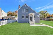 Totally renovated Colonial! top to bottom, new roof, new siding, new windows, new kitchen with quartz and stain steel appliances, big backyard, bay shore school district, gas heat, big back yard and much more! Call today!