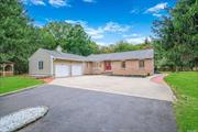 This completely renovated Ranch at 470 Moores Lane, Cutchogue is situated on over 2 acres. It features a living room with hardwood floors and fireplace, breakfast room, new kitchen, formal dining room, primary bedroom with sliders to the back deck and primary bath with soaking tub and shower. 2 additional bedrooms, and additional full bath and half bath. Large deck, completely fenced in yard, beautiful park like setting with room for pool. Hardwood floors throughout, full basement with 8&rsquo; ceilings plus 2 car attached garage. Close to beautiful beaches and world-class wineries. Sold As Is.