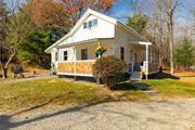 A true Hudson Valley treasure! Step into this enchanting 1934 Hudson Valley home, where vintage charm meets modern sophistication. Set on nearly 2 peaceful acres, this 2-bedroom, 2-bath retreat features a cozy open floor plan with an inviting fireplace/woodstove, multiple skylights, exposed beams, incredible architectural lines, and beautiful Doug fir wood floors. Offering a perfect blend of historic charm and contemporary convenience, this home is truly move-in ready. Lovingly maintained with significant updates over the past 20 years, including new windows, a standing seam roof, fresh exterior paint (2023), and more, this home has been thoughtfully cared for to ensure worry-free living. Major system upgrades include a new septic system (2024), a submersible well pump (2018), Fujitsu mini-splits (2022), and a new water heater (2023). The expansive, nearly 2-acre lot offers a natural oasis with mature plantings, fruit trees, and open spaces perfect for unwinding - kick back on your front covered porch or your back sundeck to take in the beauty,  or meander around the yard tending to your flower or herb garden. A separate studio with electricity invites creativity, providing an ideal space for an art studio, home office, or workshop. Ideally located just 10 minutes from Red Hook and 20 minutes from Rhinebeck and the Amtrak station, with easy access to Pine Plains, Millerton, Hudson, and the Taconic Parkway. Only a 90-minute drive to NYC&rsquo;s George Washington Bridge, this property offers the best of both worlds serene country living with convenient city access. Embrace the timeless beauty of the Hudson Valley lifestyle! Schedule your showing today.