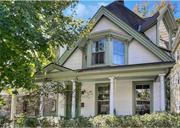 Historic Architectural Gem in prime Cold Spring Village location! This unique turn-of-the-century Victorian home features a front room with built-in library shelving, a sizable kitchen, ample dining room with a wonderful bay window, three gracious bedrooms featuring amazing corner dormers, original 1940s tile bath, and a walk-up finished vaulted attic space.. Enjoy the rocking chair wrap around porch or the solitude of the rear pergola-covered deck overlooking a private garden with raised beds, sitting areas and seasonal stream. The walkout basement includes office and workshop areas. Stylish details and appointments throughout. This is truly a one-of-a-kind home. Walk to shops, school, parks, trails, dining! Residential parking, Blue-Ribbon Haldane School District. Additional Information: HeatingFuel:Oil Above Ground, ParkingFeatures: On Street,