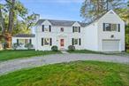 A welcoming circular driveway leads you to this classic Colonial in the prestigious Heathcote section of Scarsdale. This lovely rental is walking distance to local schools. The sunny home has gleaming hardwood floors throughout. Enter this gracious home through the inviting foyer, which leads to the sun-drenched living room with a wood burning fireplace, built-ins and French doors. The modern kitchen is equipped with stainless steel appliances (new refrigerator and microwave) and marble countertops. A private yard beckons through sliding doors from the kitchen. The family room hosts a soaring ceiling and a sliding door to the patio, perfect for outdoor entertaining and al fresco dining. A powder room, coat closet, and den complete this floor. Upstairs features a light-filled primary bedroom suite, a walk-in closet, an en-suite bath with spa like bathtub, steam shower and double vanity sinks. A laundry room, 3 additional bedrooms, and 2 full baths complete the second floor.