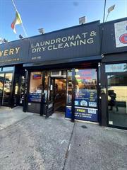 Exceptional laundromat business opportunity! Established and well-maintained facility spans 1, 200 sqft with full basement, featuring 21 high-efficiency washers and 22 dryers (15 years young, meticulously stored for 6 years). The lease terms offer stability with monthly rent, 3% annual increases, and 10 years remaining with renewal options. Two full-time employees manage daily operations (7am-3pm, 3pm-9pm). Additional amenities and features include ample parking, efficient laundry sorting and folding areas, modern payment systems and comfortable seating. This turnkey business promises a seamless transition, offering immense potential for growth and returns, don&rsquo;t miss out!