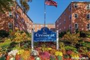 Desirable Crescent Building. Close to all. Elevator, Gym, Community Room, outdoor patio area. Laundry room on each floor. This unit comes with an additional private storage area. Updated Full bath. Great location close to all.