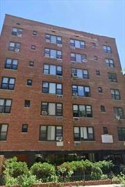 Co-op in the heart of Elmhurst. It features a large bedroom, a living room and a bathroom. It&rsquo;s spacious and bright. It has 800 square feet. The monthly maintenance fee is $820.37 including everything except the electricity. Also there is a laundry room in the building.