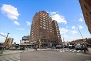 Gorgeous spacious corner unit with large windows and plenty of storage closets. Lane Towers is a luxury high-rise cond-op building that was built in 1965 and has the best location in Forest Hills for urban lovers seeking convenience and amenities. 24-hour doorman. Parking garage in the building for residents. Laundry room on each floor. Community terrace for residents, with stunning views of green Forest Hills and the Manhattan skyline. Community Room for residents and their visitors for parties and gatherings. Onsite Management Office. Live-in super. Right by the E / F / M / R express subway stop, many buses, and the Long Island Railroad (15 minutes to midtown Manhattan!). Central Air-conditioning and heat. Verizon Fios enabled. Surrounded by the acclaimed Forest Hills&rsquo; restaurant row and most popular shopping strip (Austin Street), weekly farmers market, and concerts during the summer months. If you love to be a part of a vibrant community, Lane Towers @ Forest Hills is perfect for you!