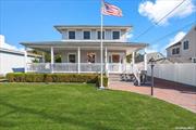 This charming Colonial-style home invites you in with classic appeal, wrap around porch and modern comforts in the interior. Welcome home to 51 1st. Avenue, a custom built home.  Eventually, you&rsquo;ll need to gravitate away from your wrap around front porch. When you do, you are invited to a front office, massive kitchen, butlers pantry, family room, and powder room. Remodeled in classic white and granite countertops with a marble backsplash. Your massive kitchen was completed in 2016. Soft close cabinetry, double pantries, huge center island with operating drawers gives you plenty of storage. Appliances are all stainless steel with a double oven for your cooking convenience and entertaining needs. To help with the entertaining is the butlers pantry with side entrance. Custom shaker shutters gives an added cozy appeal.   Upstairs, the primary suite is a relaxing retreat, very large in size and features an ensuite bathroom that was remodeled in 2022 and a generous walk-in closet and two additional closets. The two additional bedrooms are well-proportioned, offering plenty of room and closet space. Furthermore, a full bathroom, laundry room and abundant natural light from the skylight.  Though not finished, this basement was not just an add-on. An impressive extension with eight foot ceilings. A true rarity!