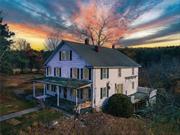 WHAT A GETAWAY !! Situated in the hills above the Delaware Water Gap, this 37+ acre parcel offers a farmhouse dating back to 1820 (still lived in recently) ..... acres and acres of fields, protected meandering streams - The general make-up is about 10 acres of farmhouse/lawns and fields, 10 acres of protected bogs and streams home to wildlife such as beavers and frogs, etc., and an estimated 15 + acres of forest, gently sloping uphill at the back of your property. Hagen Road is a self-contained, yet public, drive off of Route 42, set far away from the traffic noise of the main road. Tuck in (off of Hagen Road) at your driveway to find an open old barn serving good parking for three or four cars in carport fashion. Get out of your car, turn around, and be at one with nature ! Meanwhile, if you park along Hagen Road at the home&rsquo;s mailbox, enter the farmhouse&rsquo;s front door. Don&rsquo;t let the needed renovations scare you - the house is solid, and kept quite original. Your imagination might have you accentuate the old, or you might bring your modern vision to certain aspects such as kitchen and baths. Original wood floors throughout, which can be saved and re-finished. Upstairs, the configuration could easily accommodate private baths for each of four upstairs bedrooms (currently 6 bedrooms and one common bath), and leave an office area at the back of the house with the opportunity to install a bank of windows overlooking your homestead and observing the wildlife while working from home (currently the common bath). Possibilities are endless. This authentic home should become your own vision. On purpose, design choices have been left to the new owner. A NJ transit train leaves from Penn Station, and arrives at Port Jervis in 2 hours, 13 minutes. A ride share to the house, and you have officially ARRIVED !! Car from NYC to the house will take just about two hours minding traffic.