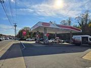 Gas station located on a very busy prime location on Rt 110. Prices include the Property + Business.