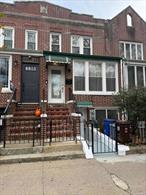 Welcome to well-maintained 2 Family brick house located in the heart of Flatbush area. This exceptional property features offers three levels of living space: upper duplex and lower level spacious apartment with Living Room; Kitchen and Dining area, Bedroom and full Bathroom. Two upper levels could be set up as one apartment with Kitchen, Formal Dining-Room and Living-Room on the first floor; and 3 Bedrooms and Bathroom on upper level.  Or third floor could be set up as another apartment. Both levels provide access to your own private fenced backyard ideal for entertaining or relaxing; detached 1-car garage and community driveway. Washer and dryer on each floor. The house has been family owned, and meticulously maintained. Commuters will appreciate walking distance to Subway (2 and 5 Train Lines). Will be delivered fully vacant at closing.