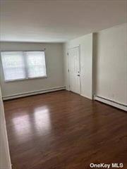 Spacious 2 bed & 1full bath apartment on the ground level with newer kitchen and living space