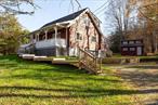 Accepted Offer showing only for back up....  Estate sale, Sold as Is.. Charming. Private Log Home boasting an open floor plan with expansive vaulted ceiling to a sky lite loft, 2nd Bedroom and full bath also on the 2nd floor. First floor boasts Living room, Dinning room and Kitchen open to all the space. Large bedroom on the first floor and full bath. Off the Dinning Room via French Doors enjoy your 3 Season Room with wonderful views into the level backyard. The front of the house has a wide covered porch looking out accross the expansive private front yard. Basement is full and dry. Offering the right place for Mechanicals and storage. Covenienct location to the Taconic to and from NYC and points north, located the Rhinebeck School District and minutes form the Village of Rhinebeck. Additional Information: HeatingFuel:Oil Above Ground, ParkingFeatures:1 Car Attached,