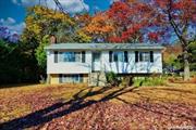 Welcome to this beautifully renovated home featuring 4 bedrooms, 1.5 bathrooms, a Family room with a fireplace, Gleaming Hardwood Floors, a New Kitchen, a New Bath, and a New Roof. It also has Gas Heat and an open concept, set on .35 of an acre.