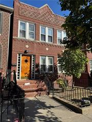 MULTIPLE OFFERS. HIGHEST & BEST OFFERS DUE BY 11/13/2024 by 5PM. Stately two-family brick house plus finished basement with private entry in prime Pelham Bay location, near shopping, restaurants and #6 train at Buhre Ave Station. This enormous home offers (2) 1365 square feet units, plus an additional 682 square of finished basement space, mechanical room and storage allowing for a total of 3412 sq feet. Unit 1 offers two-bedroom, formal dining room, living room, den, full bath, kitchen and additional laundry alcove space. Unit 2 features a three-bedroom, formal dining room, full bath kitchen and laundry space. The finished basement space is set-up as a spacious one-bedroom unit with full bath and private entrance and mechanical room with tons of storage space. The two-car attached garage is in the rear of the house. Features of this spacious home are hardwood floors, high ceilings, loads of natural light, new 75-gallon AO Smith water heater, rear staircase in back of the house from top floor to basement.