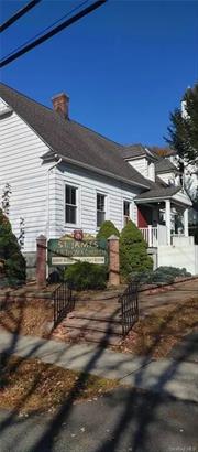 An active Church building with historic stained-glass windows and arched wooden interiors. Current seating capacity is over 300. A one story older religious facility with 5146 SF and fully finished basement area of 4000+SF. The first floor is a chapel with seperate office and conference room. The basement contains a commercial kitchen, dining room/catering hall to accommodate over 150 people. The building is connected to Hillburn fire department for emergency purpose and currently a tax-exempt religious building. The property is also zoned for two family. So make appointment to see before its gone.