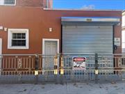 Location!! Location!!Location!! In the Heart of S Ozone Park- W/High Visibility & Exposure with Both Motor & Foot Traffic. Corner Property. Office/Commercial Space with WALK IN BLAST FREEZER! Office Space (approx 11X18) with Tiled Floors, Electric Shutters/Gates, 10Ft Ceilings, Comes with 1/2 Bathroom and Private Office. Separate entrance with access to Freezer (11x16) for COLD STORAGE with Driveway Access to freezer. Parameter Security Cameras, Close to Public Transportation (Bus & &rsquo;A&rsquo; Subway Line on Lefferts Blvd). Ideal for Seafood, Vegetables, FLOWER SHOP etc, wholesale products etc.