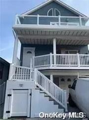 Updated 2 bedroom, 2 bath apartment. Granite kitchen. Master bedroom with bath. Open floor plan with wood floors. Oceanview Deck. Shared use of washer/dryer in basement. Storage.