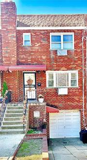 Great opportunity for homeowners and investors. Nestled in the heart of Throgs Neck, this inviting home welcomes you with charm upon entry. Full basement with its own entrance offers many possibilities. Functionality and convenience. Greet the day by enjoying your coffee on your kitchen balcony while overlooking your fenced yard. Parking is never an issue with your own garage, driveway, and plenty of street parking. The location is impressive for an easy commute with quick access to all major highways. New roof, new water heater. Additional Information: ParkingFeatures:1 Car Attached, Flooring: Carpet,  ParkingFeatures: On Street,