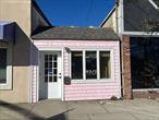 Located on Main Street in West Sayville, this property offers prime visibility and high traffic flow in and out of the village, making it ideal for retail, office space, or mixed-use. Previously operated as an apothecary and baked goods retailer with agricultural board approval, this location is ready for a unique business to make it their own. 220 sq. ft., Featuring a custom-built shelving, a triple stainless-steel sink plus an additional stainless sink to meet code, a bath, and a custom countertop for versatile business use. Street parking available, Accessibility: Convenient front and back entrances. Fully renovated in 2021, including 200-amp electrical service o Ductless mini split for efficient heating and cooling o 2024 polyurea-coated roof for lasting durability. This one-of-a-kind property is ready to accommodate a special niche. Don&rsquo;t miss out on the opportunity to make this beautifully updated space your own!