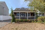 Prepare for summer! This charming one-bedroom plus loft, waterfront colonial is mere seconds from &rsquo;The Great South Bay&rsquo;! It features a cozy living room, a spacious kitchen, and a dining room bathed in natural light with French doors leading to the rear deck. Relish the sight of boats passing by or step onto your own vessel docked against the 40-foot bulkhead.