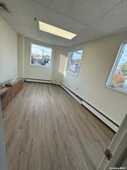 200 Sq ft of renovated office space. Shared Kitchen, Street Parking only.