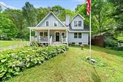 Charming Renovated Home with Modern Flair. Welcome to 24 Upper Brook Road, Sparrowbush, NY, where contemporary design meets Cape Cod charm in this fully renovated two-story home. Spanning 2, 159 sqft, this inviting residence features an open concept layout with 3 spacious bedrooms, two full baths, and a home office, set on a lush and private 0.67-acre lot graced by the serene upper brook. Step into the home via a bridged driveway and be greeted by the covered front porch leading to a welcoming foyer. The open concept living, dining, and kitchen areas are perfect for modern living and entertaining. The space boasts wide plank knotty hardwood floors, French doors, and an abundance of windows that flood the home with natural light. The chef&rsquo;s kitchen is a culinary dream with stainless steel appliances, butcher block counters, an island with a farm sink, and plenty of workspace. The first-floor main bedroom offers a peaceful retreat and the first-floor laundry/mudroom offers convienient access to the back deck. The creative use of wallpaper and paint throughout the home adds a unique touch to each room. Upstairs, you&rsquo;ll find two additional large bedrooms, a quaint office/study, and a second full bathroom featuring a soaking tub and double sinks. The partially finished basement provides extra recreational space with egress allowing for additional bedroom or living space. Outside, the expansive yard is lined with mature trees, offering a private oasis for relaxation and play. Additional features include a detached garage, a new roof (2024), a new well pump, a furnace (2017), and 200 Amp electrical service. Located in a beautiful neighborhood, this home is a stone&rsquo;s throw from the beautiful Watershed Trails and its picturesque hiking, biking and walking loop. Enjoy easy access to the Delaware River, downtown Port Jervis with its shops, restaurants, and convenient train/bus service to NYC all within 10 minutes drive! The Hudson Valley&rsquo;s finest attractions, including hiking/biking trails and wineries, are just minutes away. Experience the best of both worlds with this unique blend of classic and contemporary living at 24 Upper Brook Road. Don&rsquo;t miss the opportunity to make this your dream home! Appliances: Electric Water HeaterRange BuildingAreaSource: Other,  ConstructionDescription: Vinyl Siding,