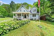 Charming Renovated Home with Modern Flair. Welcome to 24 Upper Brook Road, Sparrowbush, NY, where contemporary design meets Cape Cod charm in this fully renovated two-story home. Spanning 2, 159 sqft, this inviting residence features an open concept layout with 3 spacious bedrooms, two full baths, and a home office, set on a lush and private 0.67-acre lot graced by the serene upper brook. Step into the home via a bridged driveway and be greeted by the covered front porch leading to a welcoming foyer. The open concept living, dining, and kitchen areas are perfect for modern living and entertaining. The space boasts wide plank knotty hardwood floors, French doors, and an abundance of windows that flood the home with natural light. The chef&rsquo;s kitchen is a culinary dream with stainless steel appliances, butcher block counters, an island with a farm sink, and plenty of workspace. The first-floor main bedroom offers a peaceful retreat and the first-floor laundry/mudroom offers convienient access to the back deck. The creative use of wallpaper and paint throughout the home adds a unique touch to each room. Upstairs, you&rsquo;ll find two additional large bedrooms, a quaint office/study, and a second full bathroom featuring a soaking tub and double sinks. The partially finished basement provides extra recreational space with egress allowing for additional bedroom or living space. Outside, the expansive yard is lined with mature trees, offering a private oasis for relaxation and play. Additional features include a detached garage, a new roof (2024), a new well pump, a furnace (2017), and 200 Amp electrical service. Located in a beautiful neighborhood, this home is a stone&rsquo;s throw from the beautiful Watershed Trails and its picturesque hiking, biking and walking loop. Enjoy easy access to the Delaware River, downtown Port Jervis with its shops, restaurants, and convenient train/bus service to NYC all within 10 minutes drive! The Hudson Valley&rsquo;s finest attractions, including hiking/biking trails and wineries, are just minutes away. Experience the best of both worlds with this unique blend of classic and contemporary living at 24 Upper Brook Road. Don&rsquo;t miss the opportunity to make this your dream home! Appliances: Electric Water HeaterRange BuildingAreaSource: Other,  ConstructionDescription: Vinyl Siding,