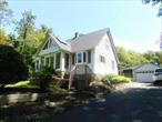 IT&rsquo;S A WOW!!!! BEAUTIFUL COUNTRY 3 Bedroom 2 bath CAPE. You&rsquo;ll love coming home! Offering spacious kitchen opening to large dining area, Huge family room with fireplace, den/office off kitchen, main level master with full bath and 2nd level with 2 brs and full bath as well. HUGE 2 Car garage that can house 4 cars and addition off rear for workshop or play area and loft. Also enclosed grilling/barbecue area off side of garage as well. So many custom features. Only minutes to all stores and services. stop renting and throwing money away! have a tax write off! BE PART OF THE AMERICAN DREAM AND OWN YOUR OWN HOME!