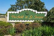 Welcome To Fairfield St. James. This 55+ Gated Community Offers Many Amenities and A Comfortable Lifestyle. This Home Boasts Over 1700sqft of Living Space. Three Large Bedrooms and Two and A Half Baths. The Primary Ensuite is on The First Floor and Has an Updated Bath and Dressing Area. The Living Room and Dining Room Offer Ample Space For Entertaining and The Eat-in-Kitchen is An Added Bonus. There is High Hat Lighting, Updated Electric and Cac Unit. There is Also A Patio To Relex On. The Home Comes With a One Car Attached Garage. The Fairfield Community Has Many Amenities To Enjoy From The Inground Pool, Tennis Courts, and Exercise Room Plus Many More. Come Take A Look At This Home., Additional information: Appearance:Excellent+, Interior Features:Lr/Dr, Min Age:55