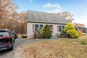 Welcome to this move-in-ready 4 bedroom, 3 bathroom Cape Cod home built in 2005 located in the tranquil community of Yaphank, NY. The main floor features hardwood floors throughout with a cozy living room, dining room, kitchen, bedroom, and updated full bathroom. Upstairs, youâ€™ll find two additional bedrooms and another fully updated bathroom. The lower level offers an extra bedroom, an open room, kitchenette, full bathroom, and laundry room. Features a driveway that accommodates multiple cars and an open backyard, perfect for barbecuing and entertaining guests. You have convenient access to the Long Island Expressway (I-495) and the Yaphank Metro North station, offering an easy commute to NYC. The area also offers nearby parks, schools, and recreational activities, making it a wonderful place to call home.