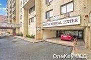 Parking Space Included, Spacious Commercial Condo 2 Units Combined with Approximately 938 Sq Ft in Prime Elmhurst Location (Queens Blvd & Grand Ave). Layout is set up as Medical Space with Reception Area, 5 Medical Rooms, Kitchen, and 2 Bathrooms. Intercom System w/ Speakers Throughout, 2 Smart Thermostats Can Be Controlled Remotely & Camera System Can Be Controlled Remotely. There is HVAC System, & Phone System. Excellent Location and Close to Transportation M & R Trains, Buses and Shopping! Seller is Serious to Sell!