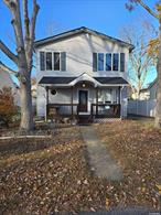 Potential Mother/Daughter with proper permits. 4 br 2 bth two story home w full basement. each level has 2 bedrooms, 1 full bath, living room/dining room and kitchen. 2 electric meters. Upstairs deck leading to yard. 3 seasons room off the back. House is being sold as is. Very clean home, Bring your vision to make this your dream home. There is an open permit from 1988 for second story addition and upstairs deck. There is no co for front porch or sunroom. Call listing agent for more info.