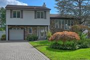 Welcome to this beautifully expanded 3-bedroom split-level home in the heart of Farmingville, NY. This unique property stands out with its impressive and spacious layout, offering much more than your typical split. The main level boasts a large expansion, featuring a stunning, oversized kitchen and dining area with vaulted ceilings and skylights, creating a bright and airy atmosphere. Adjacent to the kitchen is a generous family room, perfect for gatherings, with French doors that open to a private backyard oasis. Enjoy the inviting yard with its sparkling in-ground pool, ideal for summer entertaining and relaxation. The home also includes a front sitting room with gleaming tile floors, providing a warm welcome to all who enter. One of the rare splits in the area with a basement, this home offers a partially finished space that includes a laundry area, utility room, and additional storage. The second level hosts a formal living room, while the upper level is dedicated to the sleeping quarters, featuring a spacious master bedroom, two additional bedrooms, and a full bath. This home is perfect for those seeking a combination of space, comfort, and convenience in a desirable Farmingville location. Don&rsquo;t miss the chance to make this exceptional property your new home!, Additional information: Separate Hotwater Heater:yes