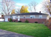 Discover this charming Extended Ranch-style home in the heart of West Babylon, offering a spacious 3-bedroom configuration (potential for a 4th).The Large primary bedroom features an en-suite bathroom and separate dressing area for added privacy. With a total of 5 closets, just across the 3 large bedrooms, this home provides exceptional storage space, making it perfect for those needing extra room for wardrobe. The kitchen skylight fills the area with natural light, creating a welcoming atmosphere for cooking and gatherings, and spills into the adjoining formal dining room. The roomy den boasts a 9-foot ceiling, built-in shelving, and a cozy fireplace, ideal for relaxation and entertaining. The finished basement offers additional living space, generous storage options, and a dedicated laundry room. Outside, you&rsquo;ll find a large yard - perfect for outdoor activities and entertaining. This spacious home combines comfort and convenience, perfectly situated with easy access to local amenities, shopping, and major roadways. Recent upgrades include a brand-new above-ground oil tank, with its single-story layout and classic ranch charm, this West Babylon gem is ready to welcome you home!