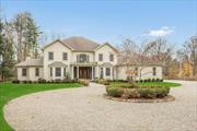 Welcome to this stunning 5-bed, 7-bath Colonial style home set on 3.73 picturesque acres in Pound Ridge, NY. With over 5, 200 sq ft of living space, this home offers modern comfort for today&rsquo;s lifestyle. Enter into the grand two-story entry foyer that flows into the formal living spaces. The thoughtfully designed layout features a gracious living room with a fireplace, a formal dining room, and a spacious family room. The gourmet kitchen has a Viking stove, sub zero fridge, granite countertops, wood cabinetry, and a breakfast area overlooking the backyard with a park-like setting. First floor features a guest suite with a private full bathroom, office and mudroom for all your needs. The second level has the luxurious primary suite with a private spa-like bathroom and walk-in closets with wooden built-ins. Two bedrooms with a shared Jack and Jill style bathroom and another bedroom with its own en-suite bathroom. The entire home has hardwood floors and 10 ft ceilings throughout. The lower level offers flexibility for recreation, a home gym, or another office. Enjoy a covered porch, open patio, and serene natural surroundings outdoors. With its circular driveway, 3-car garage, bordering Connecticut and close proximity to Scottâ€™s Corners, this property is more than a home - itâ€™s a lifestyle. This home is as functional as it is beautiful. Schedule your private tour today!