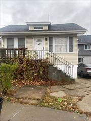 Come tour this perfect starter home in the desirable beach section of Far Rockaway. Why rent when you can own? 2 bedrooms and a 1full bath with kitchen and dining room on first floor. in addition ,  finished basement with 1 full bath large living space /bedroom /play area. Low Taxes !!!!