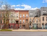 Classic Brownstone Residence in Bedford-Stuyvesant  This beautiful and spacious brownstone is located on a tree-lined street in the heart of Bedford-Stuyvesant. Currently configured as a two-family home, this property offers a unique blend of move-in readiness with room for updates and customization, making it perfect for homeowners or investors. The well-maintained brownstone spans over 2, 750 square feet, with the potential for future expansion thanks to its 994 unused FAR. The property is not landmarked, allowing flexibility for renovations or additions to suit your needs.  Property Features The layout highlights the property&rsquo;s historic appeal, with large windows, high ceilings, and classic architectural details. The kitchen and living spaces are functional in their current state, but updates can easily elevate the home to align with modern design trends and conveniences. The home&rsquo;s full basement adds versatility, providing additional storage or a creative space to expand the property&rsquo;s functionality. The backyard, accessible from the main living area, is ideal for gardening, outdoor dining, or creating a private urban retreat.  Prime Bedford-Stuyvesant Location Situated in one of Brooklyn&rsquo;s most sought-after neighborhoods, this home combines the charm of a historic brownstone community with modern urban convenience. The vibrant surroundings include boutique shops, cafes, restaurants, and cultural landmarks. With easy access to public transportation, commuting to Manhattan and other parts of Brooklyn is seamless. Local parks, schools, and grocery stores are all nearby, providing everything you need within walking distance.  Additional Details Expansion Potential: With 994 unused FAR, the property offers flexibility for future projects. Basement: Full basement offering flexibility for storage or creative use. Lot Dimensions: 18.75 ft x 100 ft, providing ample outdoor space. Zoning: R6B, offering flexibility for future projects. Low Taxes: Annual property tax of $4, 394.  A Rare Opportunity to Customize This brownstone is a rare find-a home that offers move-in readiness with the opportunity to expand and modernize. With its flexible layout, additional FAR, and vibrant location, this property is an ideal investment or a perfect home to personalize for the future.