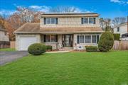 Welcome to this Center Hall Colonial, a home that has been occupied by its original owner since 1971. This spacious home features four generous bedrooms and 1.5 bathrooms, offering plenty of space for family living. As you enter, you&rsquo;ll be greeted by a classic center hall layout that leads you to the inviting living room and formal dining room, perfect for entertaining guests. The cozy den boasts a charming fireplace, creating a warm and inviting atmosphere for relaxation, a nice size 1/2 bathroom. Step outside to the 3 Season Room located just off the den, an ideal spot for enjoying your morning coffee or unwinding in the evenings. The eat-in kitchen is a functional space with ample room for family meals and gatherings. Upstairs, you&rsquo;ll find four bedrooms and a full bathroom, providing comfort and privacy for everyone in the household. This home features hardwood floors throughout, with additional hardwood hidden under all carpeting (excluding den & living room) allowing for easy customization to suit your style. The partial unfinished basement offers endless possibilities for additional storage or future living space. Completing this property is a one-car garage, providing convenience and protection for your vehicle. Don&rsquo;t miss the opportunity to make this Center Hall Colonial your forever home! Come see all that this lovely property has to offer!