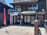 Prime location on the Blvd in college point/Flushing, roughly 700 sq ft, suitable for all kinds of business. including one parking space, includes property tax and water, neighbors are Dunkin donuts, bank of America, Walgreen, etc., near BJ shopping center, target, Jetro/restaurant depot, Must see!