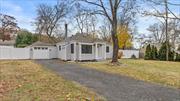 Welcome to this adorable Sound Beach cottage in the sought after Miller Place School District. Located mid-block on .23 acres of level land with easy access to shopping and highways. Enter into the main living area that is warmed with a wood-burning fireplace and custom mill work. Enjoy open sight lines into your eat in kitchen with granite countertops, ample prep space, and custom finishes. The primary bedroom is located on the main level with large windows, double closets and a hidden washer and dryer. Full bathroom with wainscotting and standup shower. Finished basement is versatile with walk-out egress and has potential for extra sleeping arrangements, an office, and more living space as well. The back hallway provides enclosed access to the garage, a pantry, and glass sliders to the outdoor living. The well manicured and fully fenced backyard has green space and a stone fire pit area for outdoor entertaining. Big possibilities at this Sound Beach cottage make it a must see!