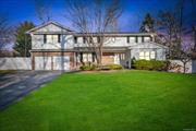 Beautiful 5 Bedroom, 3 Full-Bathroom + 1 Half-Bathroom home on half an acre lot for rent in the heart of Dix Hills! This spacious home has a classic layout with a warm, welcoming feel. The main floor features a bright formal living room, family room, dining room and eat-in-kitchen with granite counter tops and stainless steel appliances. Upstairs, you&rsquo;ll find 5 large bedrooms with 3 full-bathrooms with an additional family room. The house has Natural Gas for heat and cooking, Central A/C with a very large, fenced-in backyard